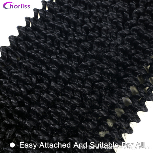 Wholesale 18'' 3pcs/Bag PassionTwist Freetress Crochet hair Heat Resistant Water Wave Crochet Braiding Hair Afro For Black Women